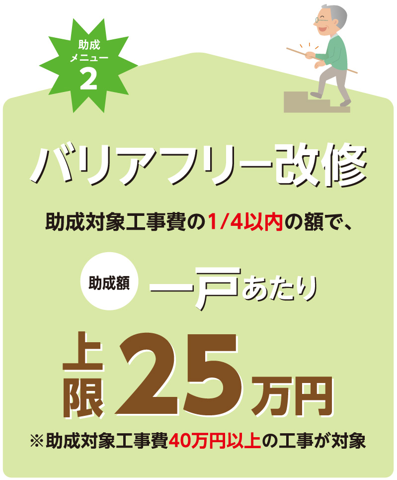 バリアフリー改修